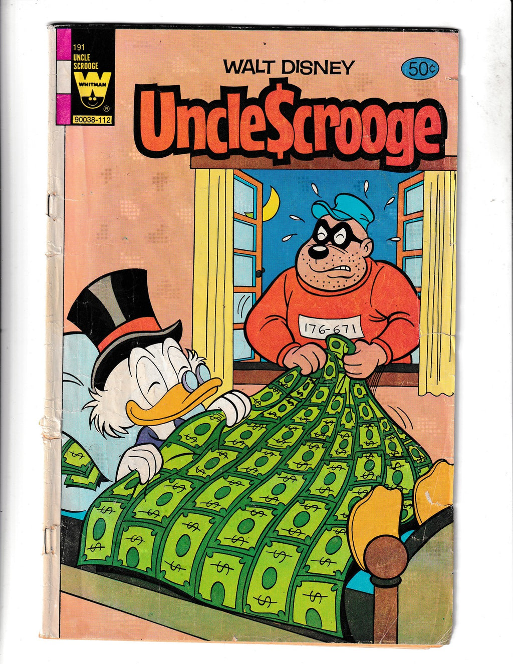 Uncle Scrooge #191 (1980) Whitman Comics