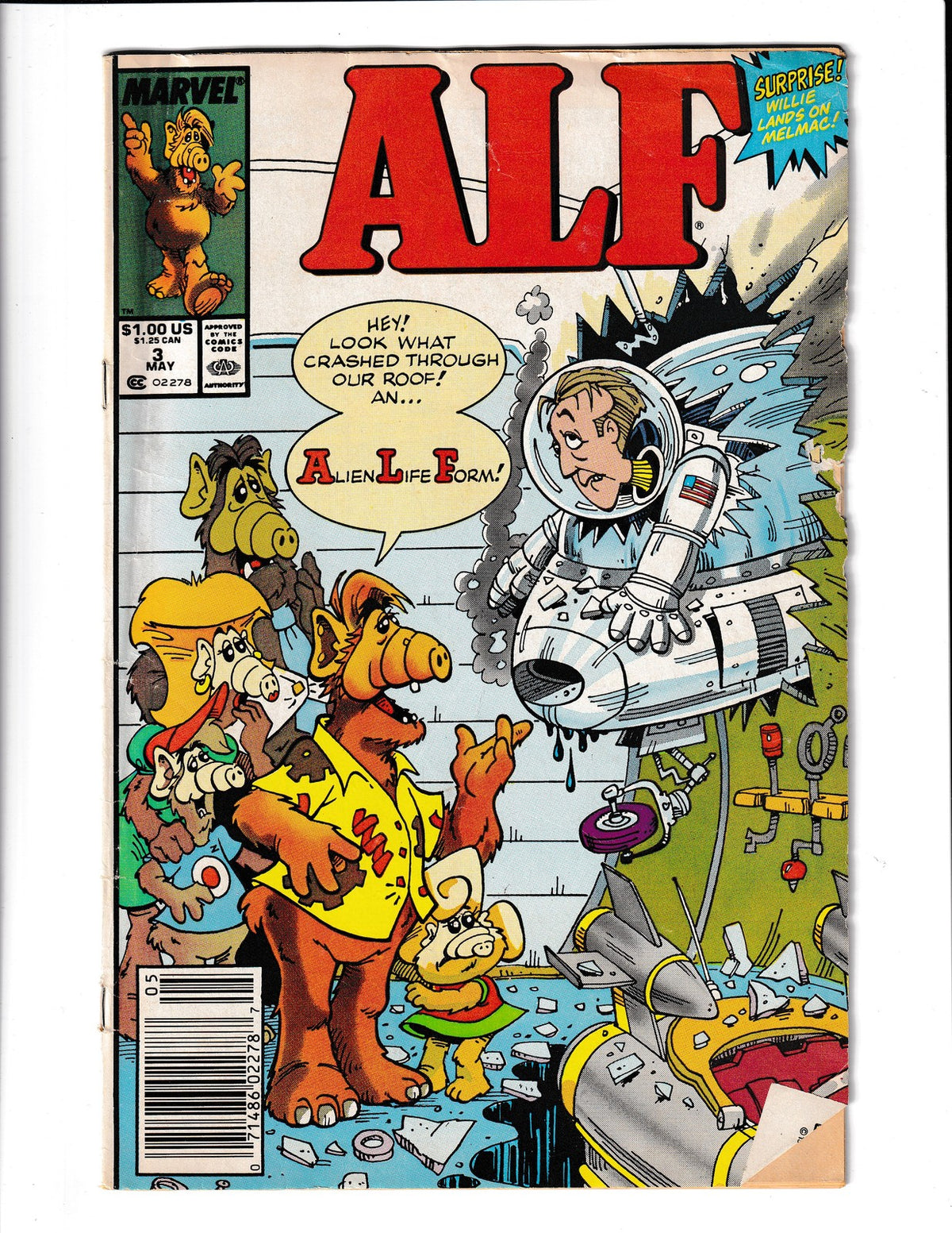 ALF #3 (1988) Marvel Comics