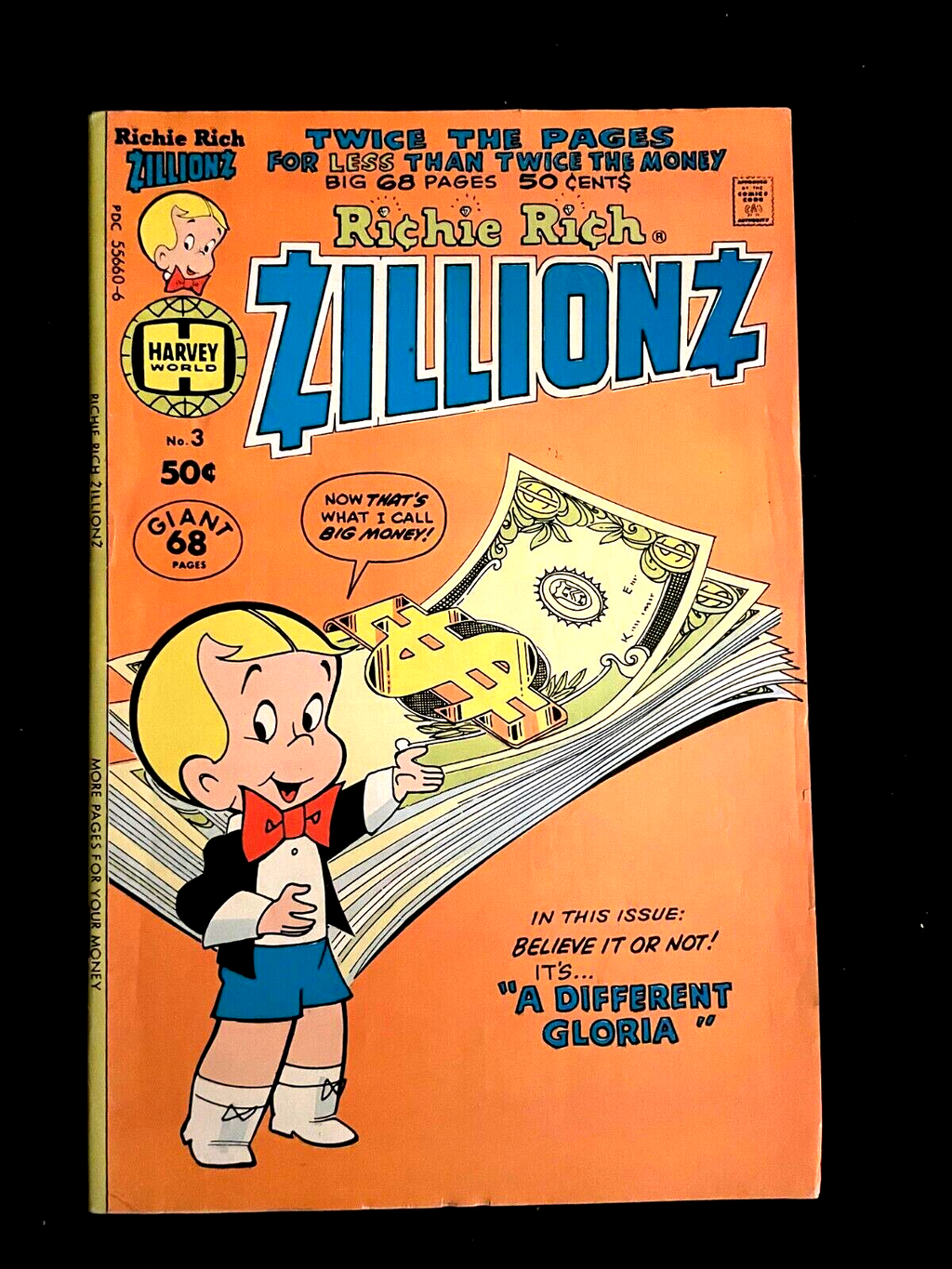Richie Rich: Zillions #3 1977 - 68 Page Issue