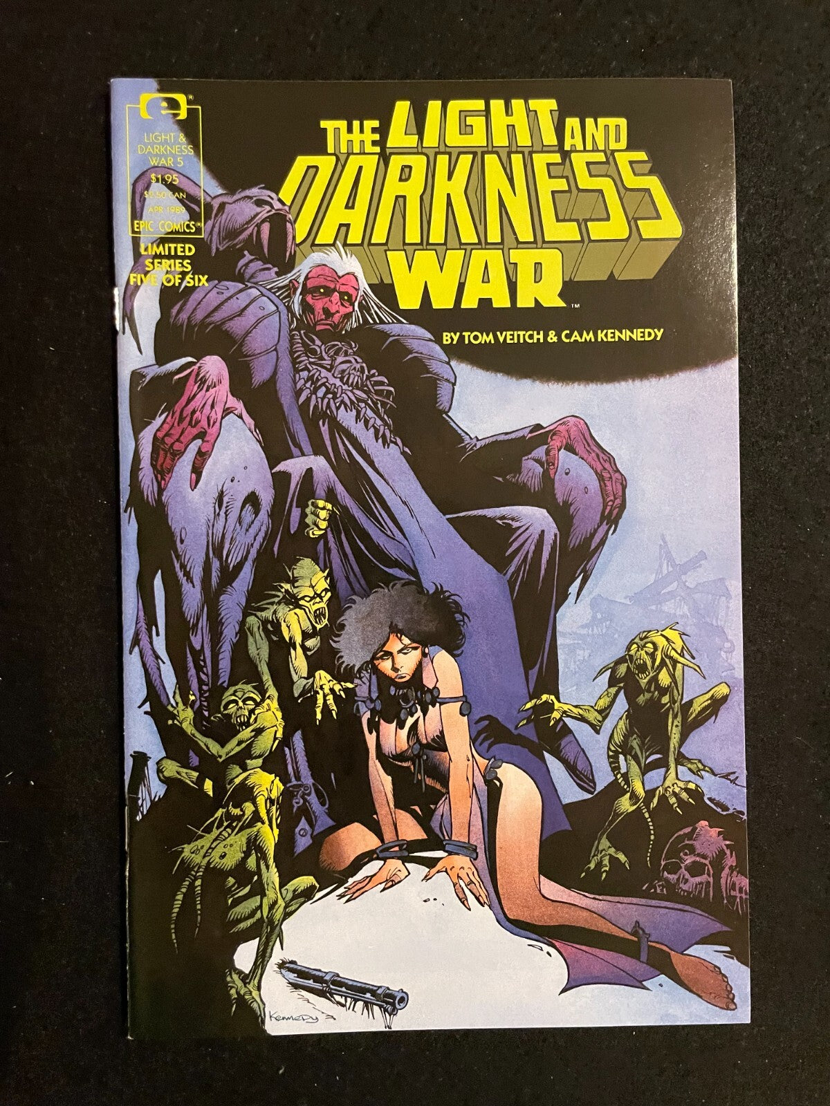 Light and Darkness War 1-6 (1988) Complete Set Epic Comics - Higher Grade