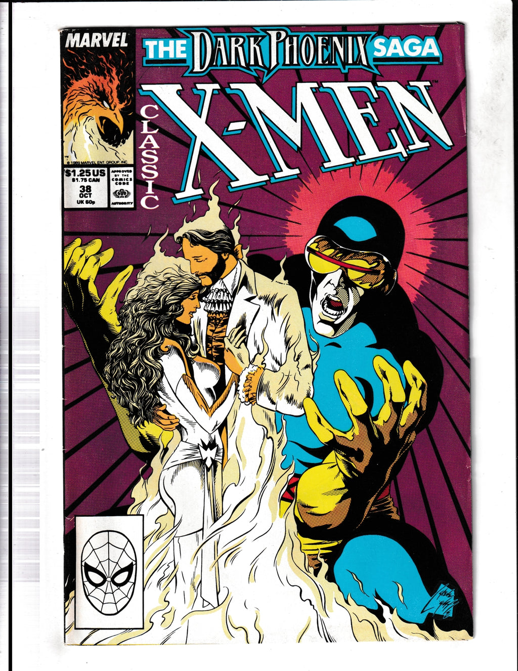 Classic X-Men #38 (1989) Marvel Comics