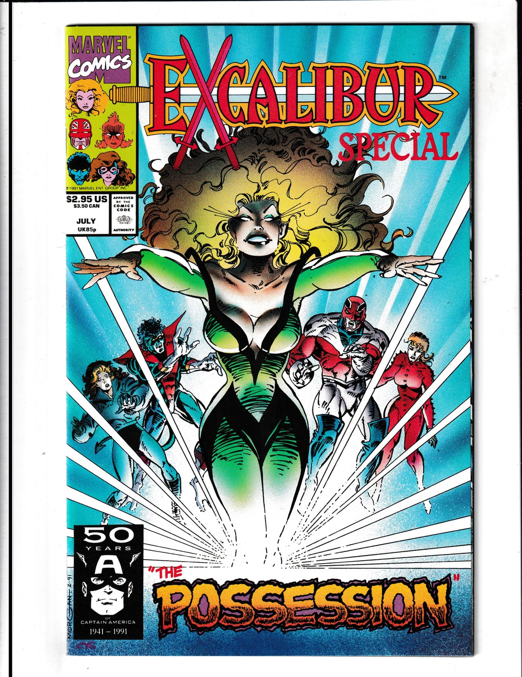 Excalibur: The Possesion Special #1 (1991) Marvel Comics