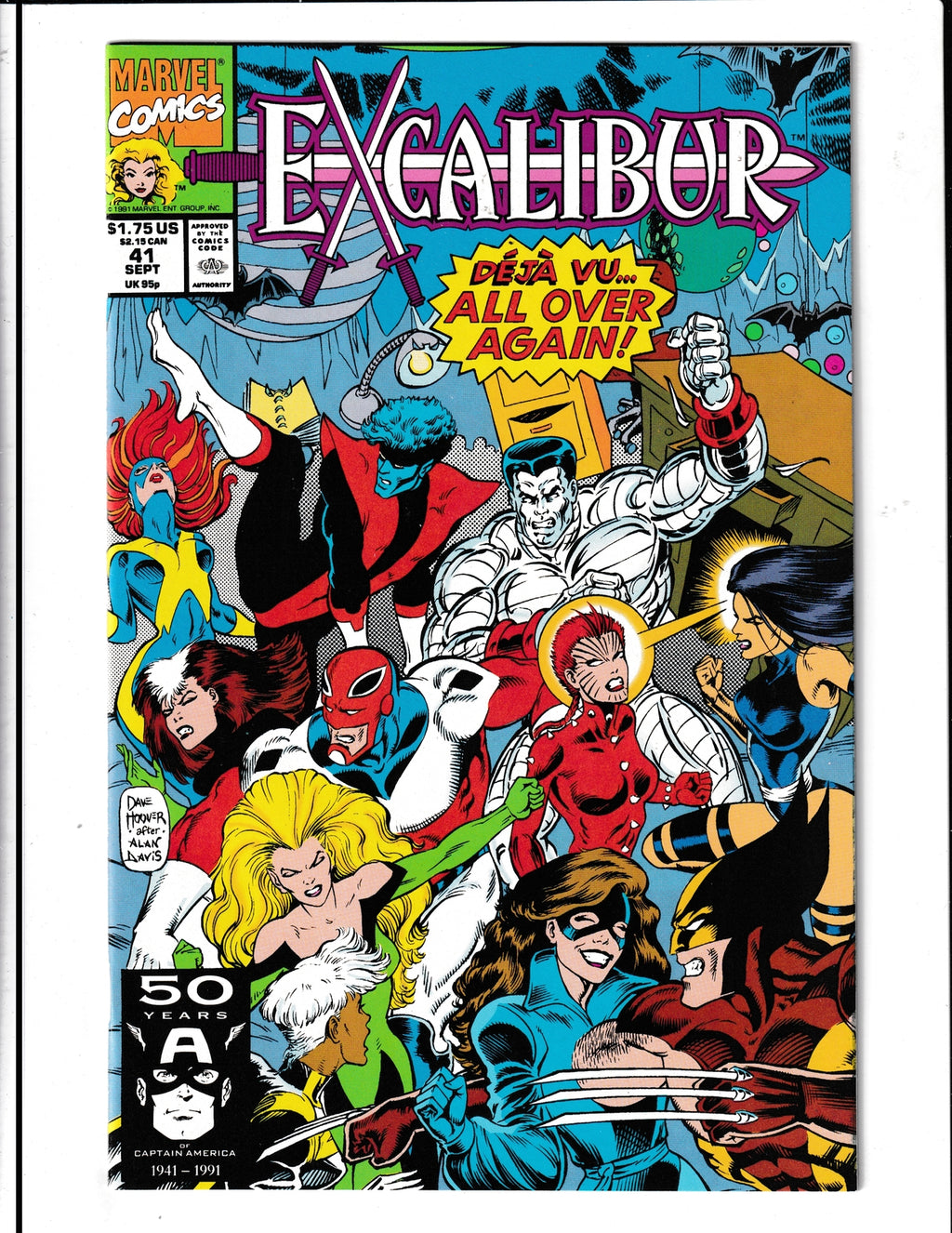 Excalibur #41 (1991) HIGH GRADE Marvel Comics
