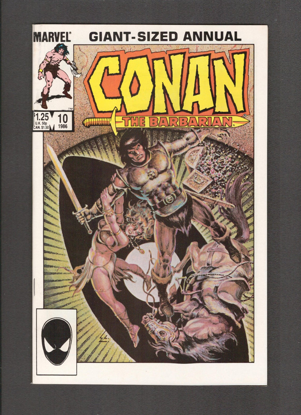 Conan the Barbarian Annual #10 (1986) Ernie Chan, Larry Hama Marvel Comics
