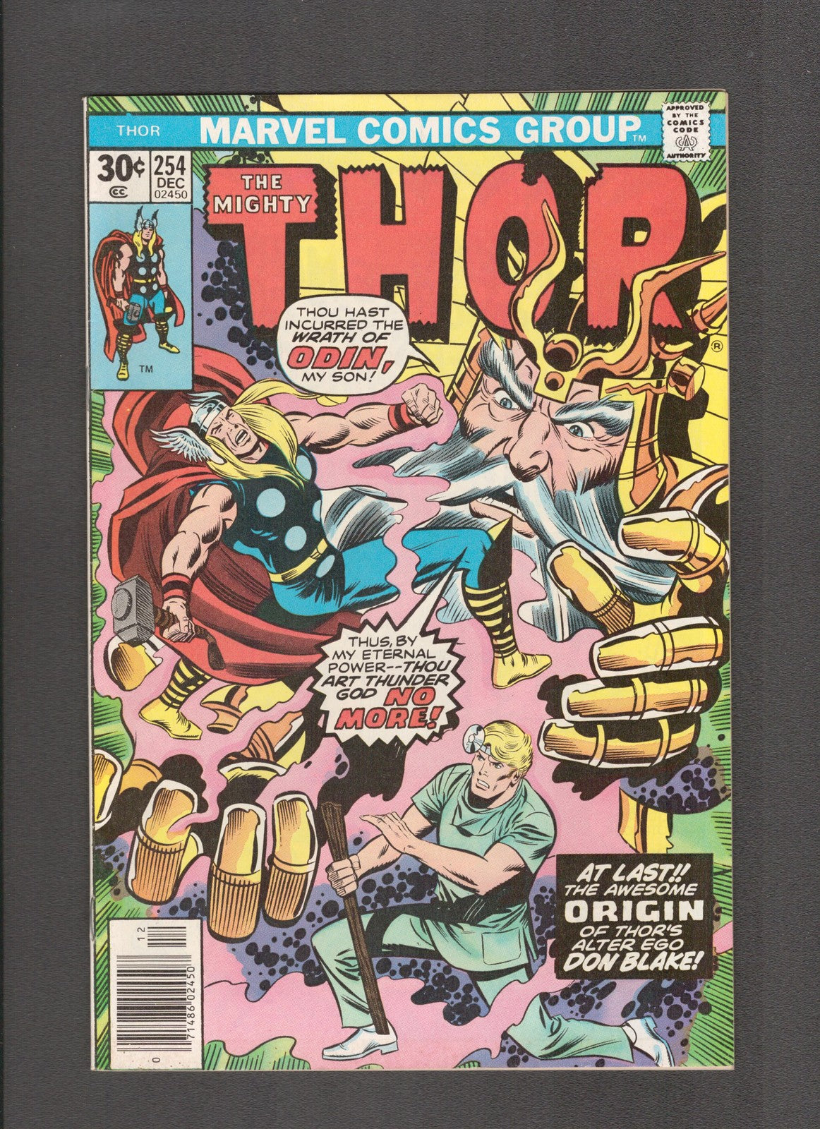 Thor #254 (1976) Jack Kirby, Stan Lee Marvel Comics