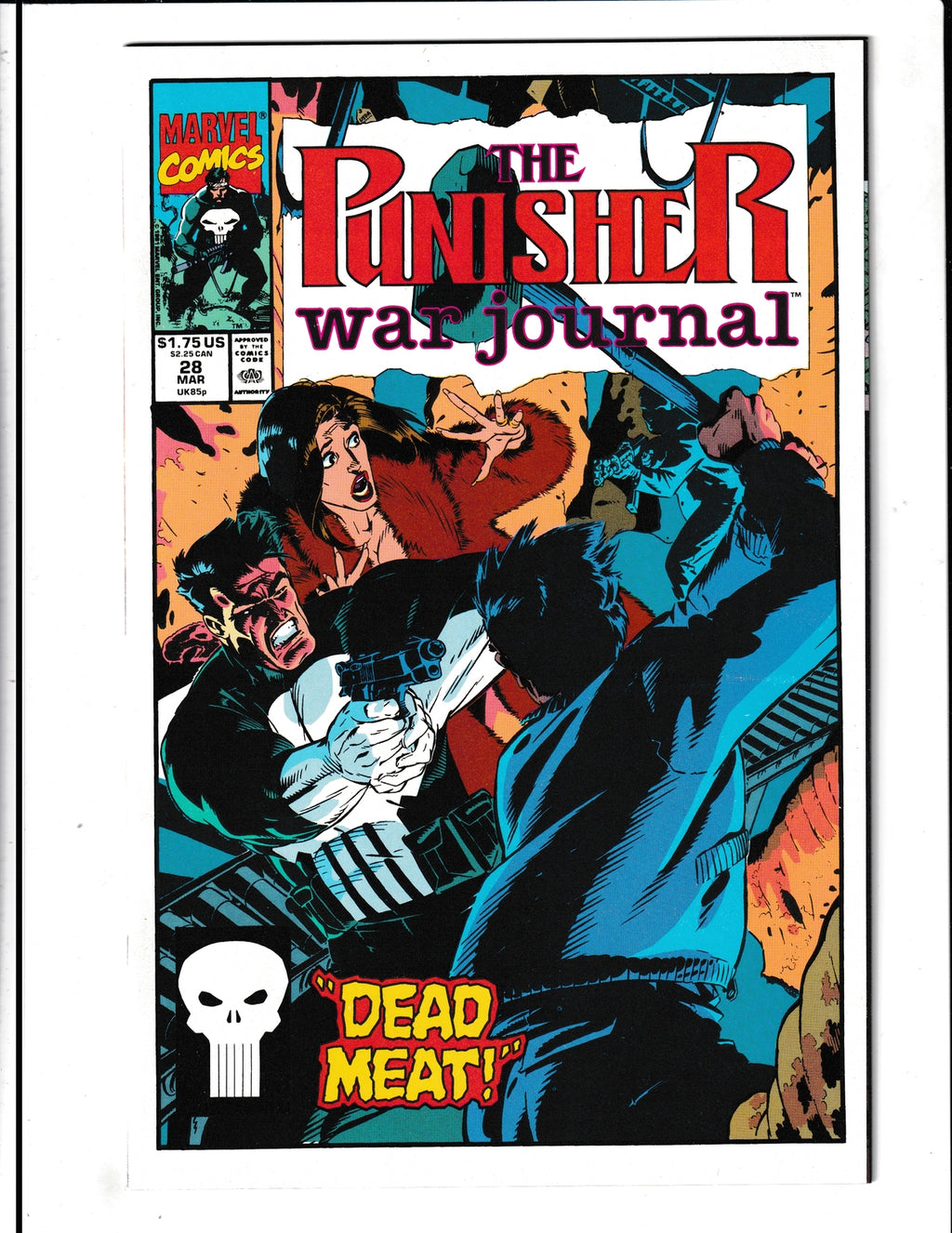 Punisher: War Journal #28 (1991) Higher Grade Marvel Comics