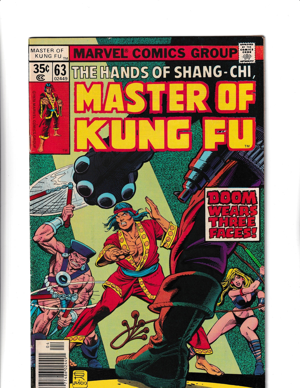 Master of Kung Fu #63 (1978) Marvel Comics
