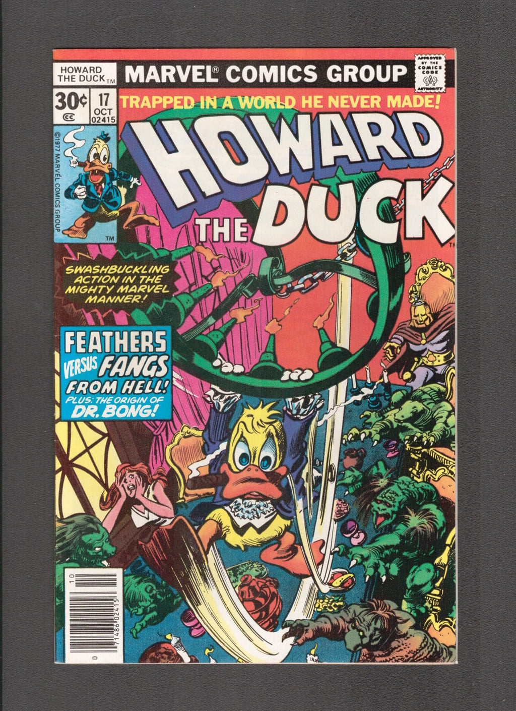 Howard the Duck #17 (1977) Gene Colan Marvel Comics