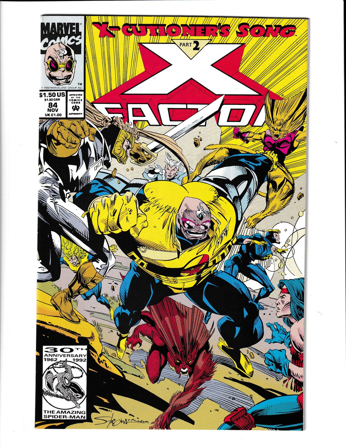 X-Factor #84 (1992) X-Cutioners Song Part 2 Marvel Comics