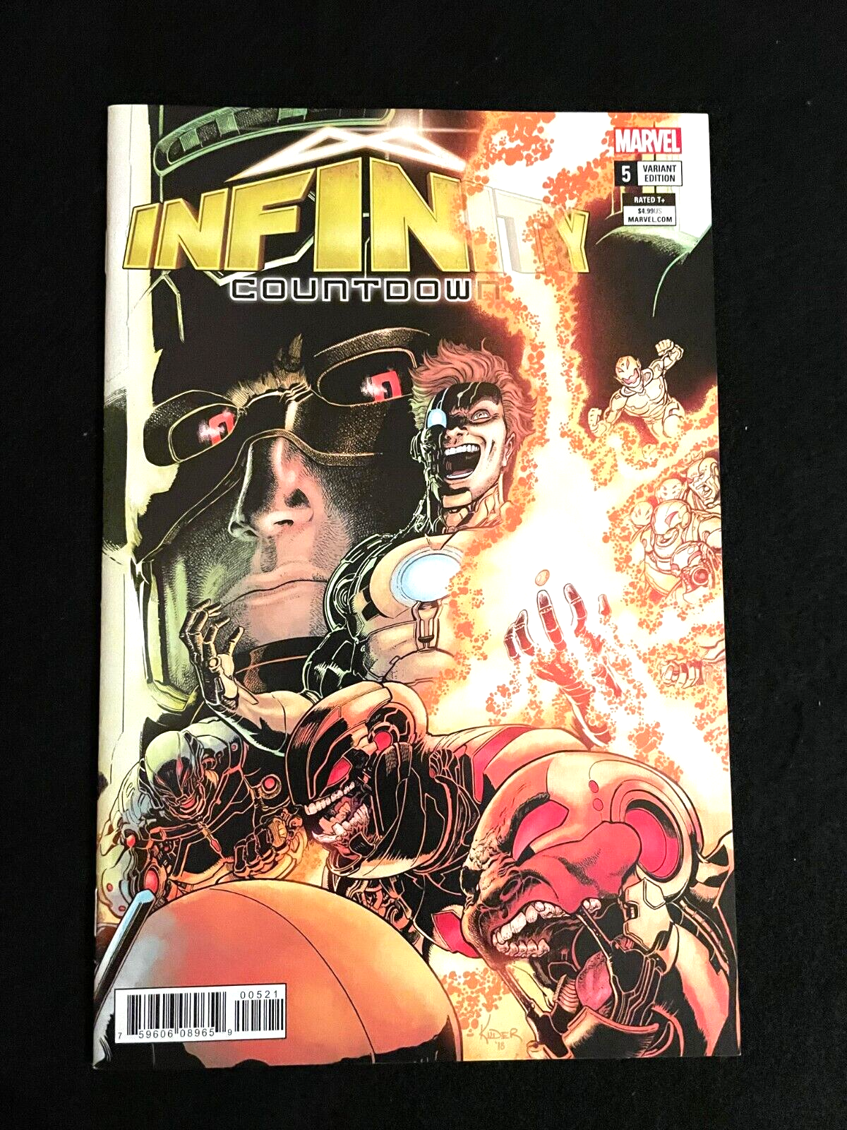 Complete Set of 5 Infinity Countdown #1-5 2018 - HIGH GRADE