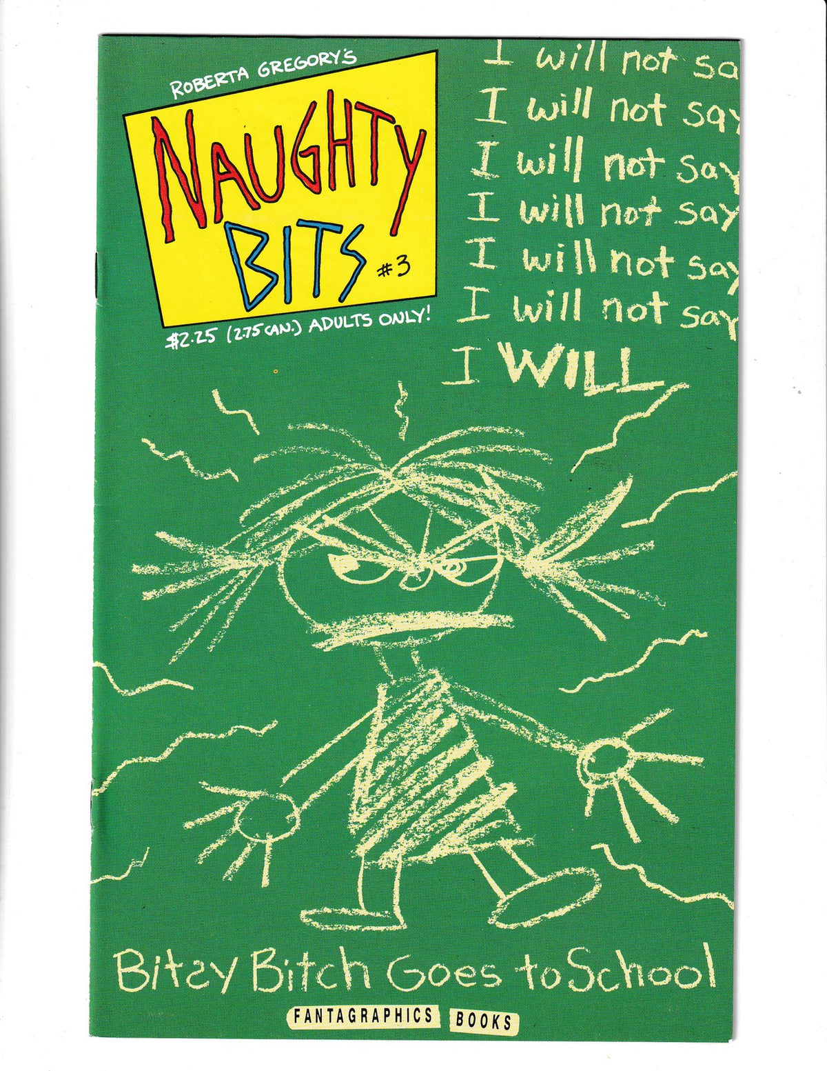 Naughty Bits #3 (1991) 1st Print Fantagraphics Comics