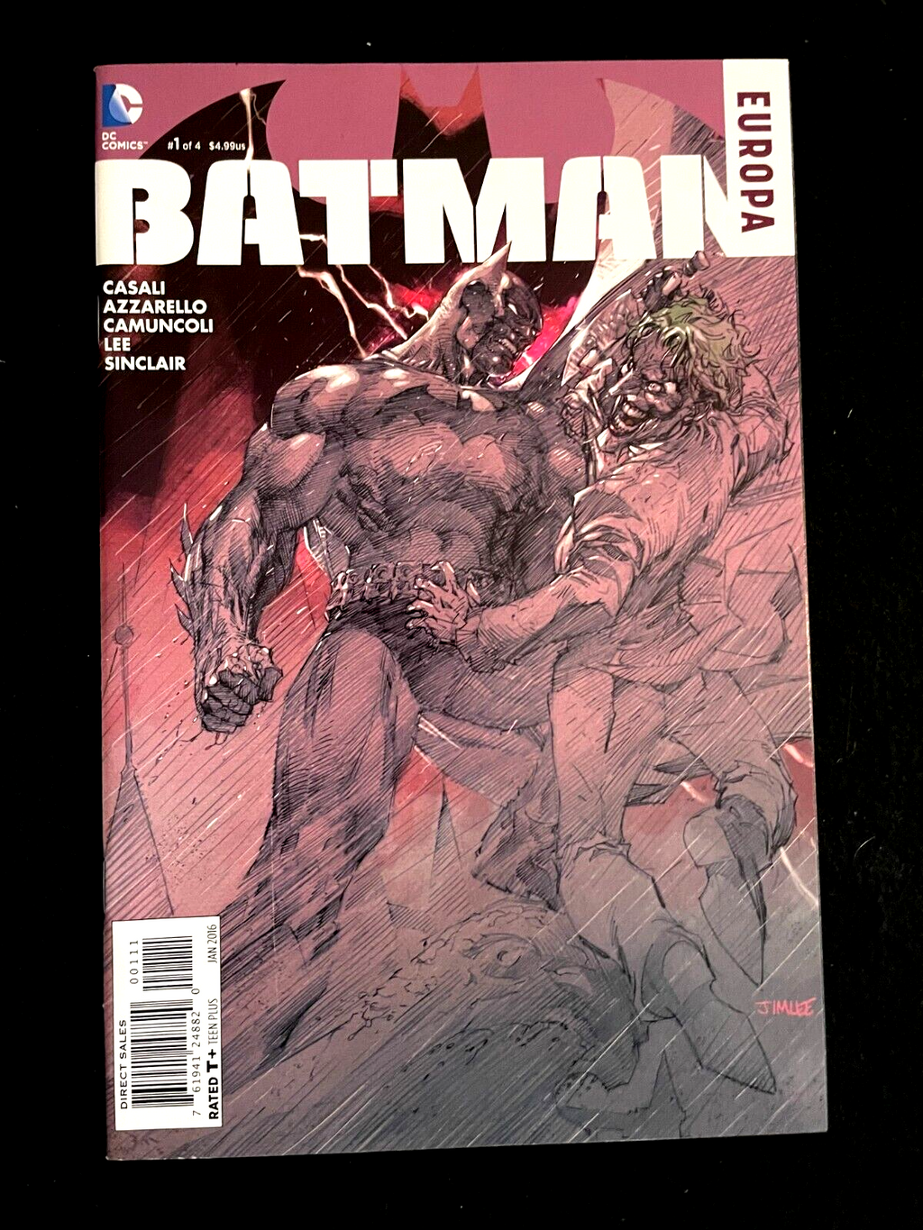 Complete Set of Four Batman: Europa  #1-4 2016 - DC