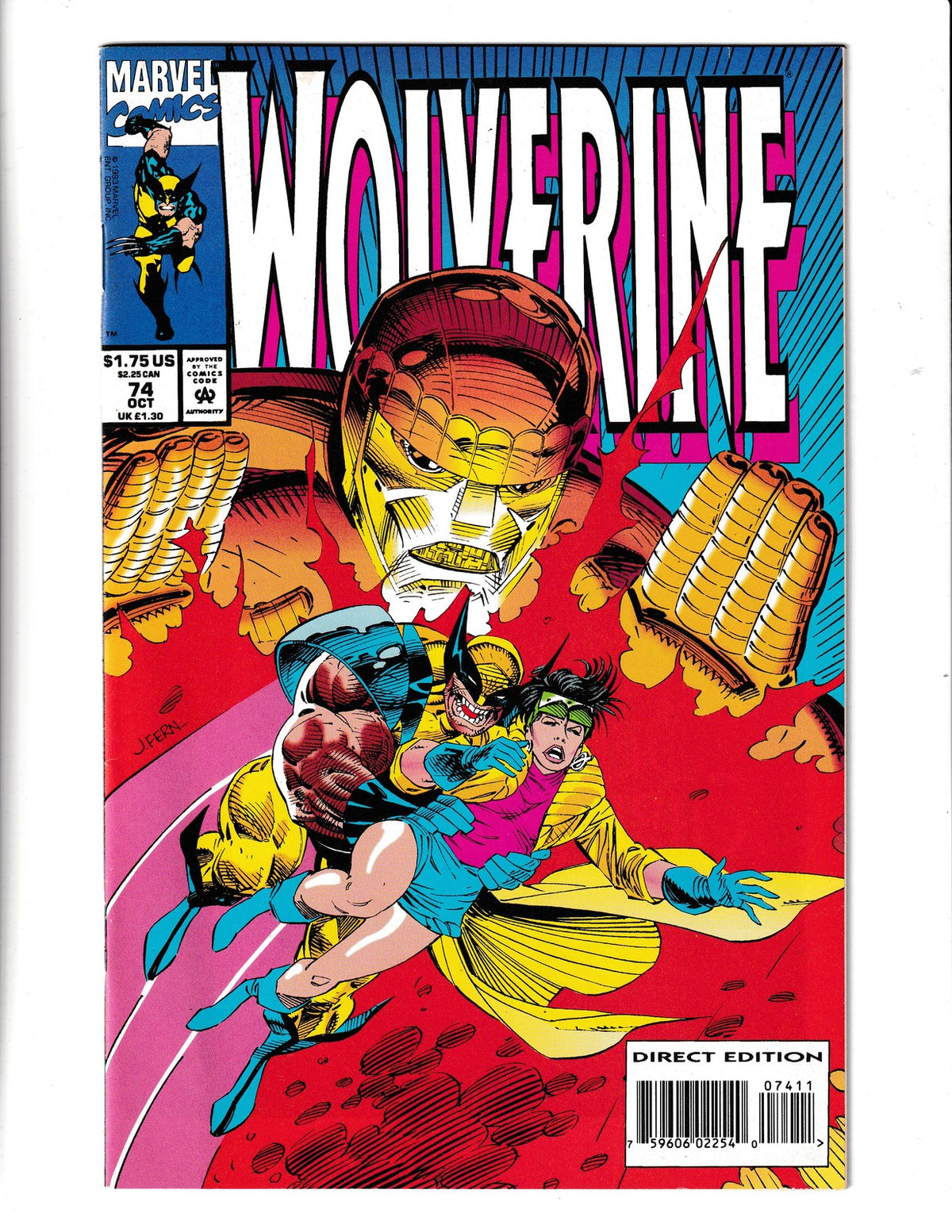 Wolverine #74 (1993) Marvel Comics