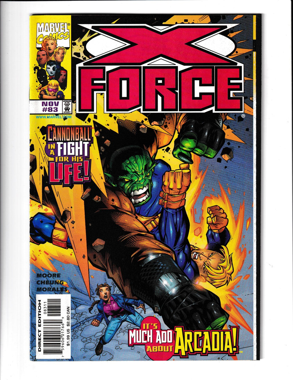 X-Force #83 (1998) Gatefold Cover Marvel Comics