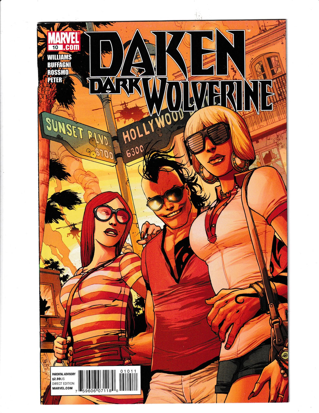 Daken: Dark Wolverine #10 (2011) Daredevil #1 Preview 2011  Marvel Comics