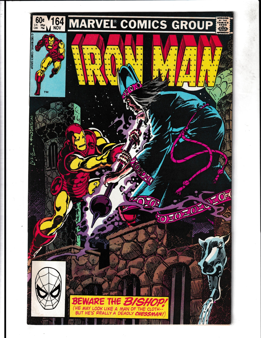 Iron Man #164 (1982) Marvel Comics SKU:1453