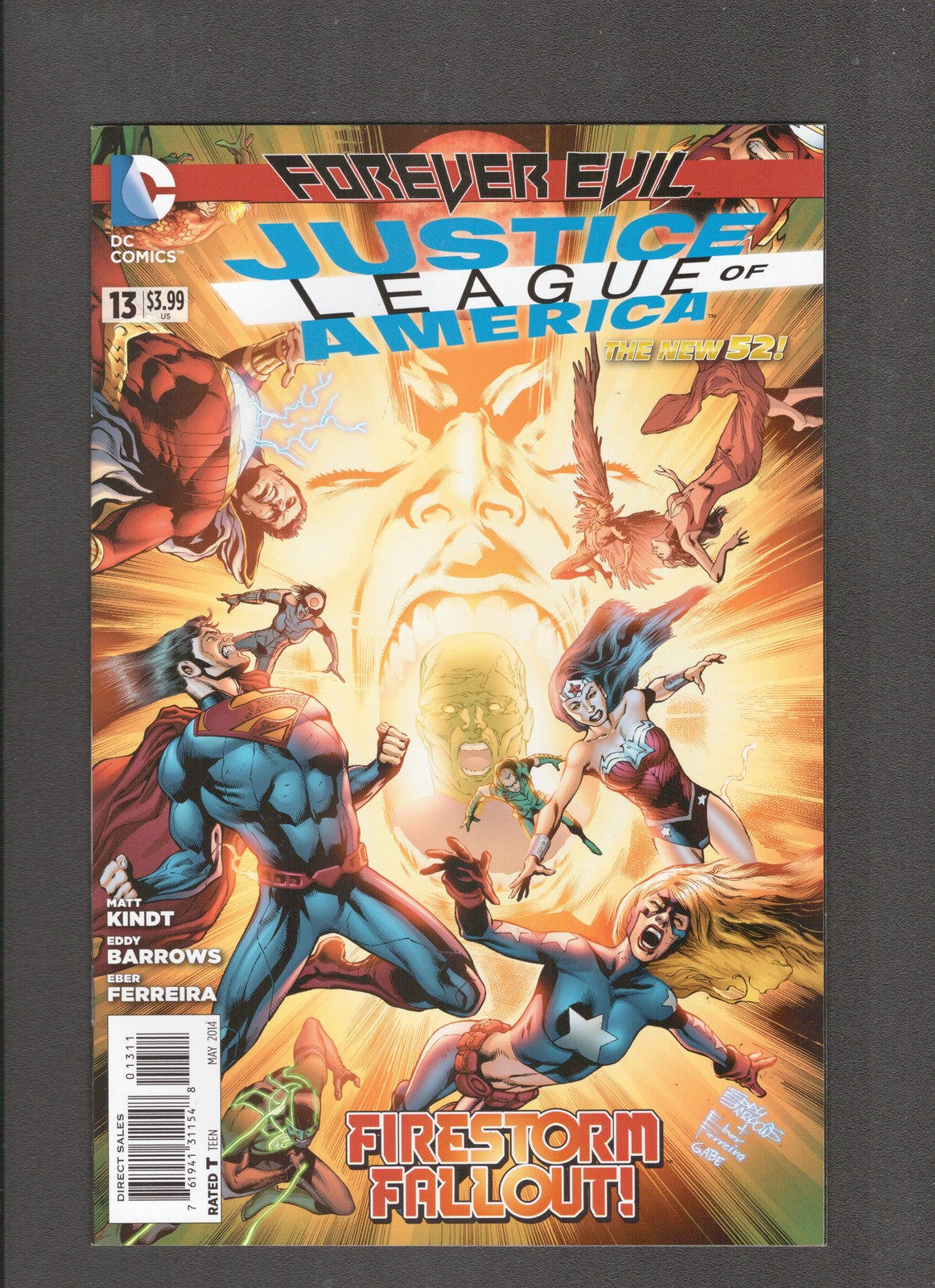Justice League of America #13 (2014) Eddy Barrows DC Comics