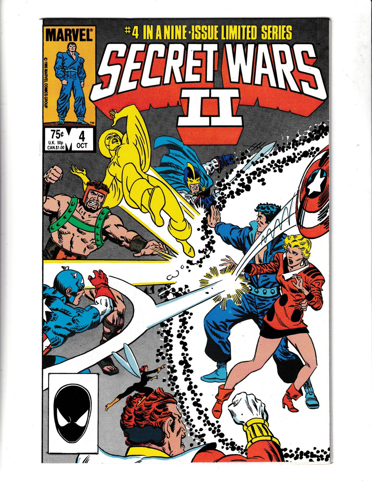 Secret Wars II #4 (1985) Marvel Comics SKU:3203