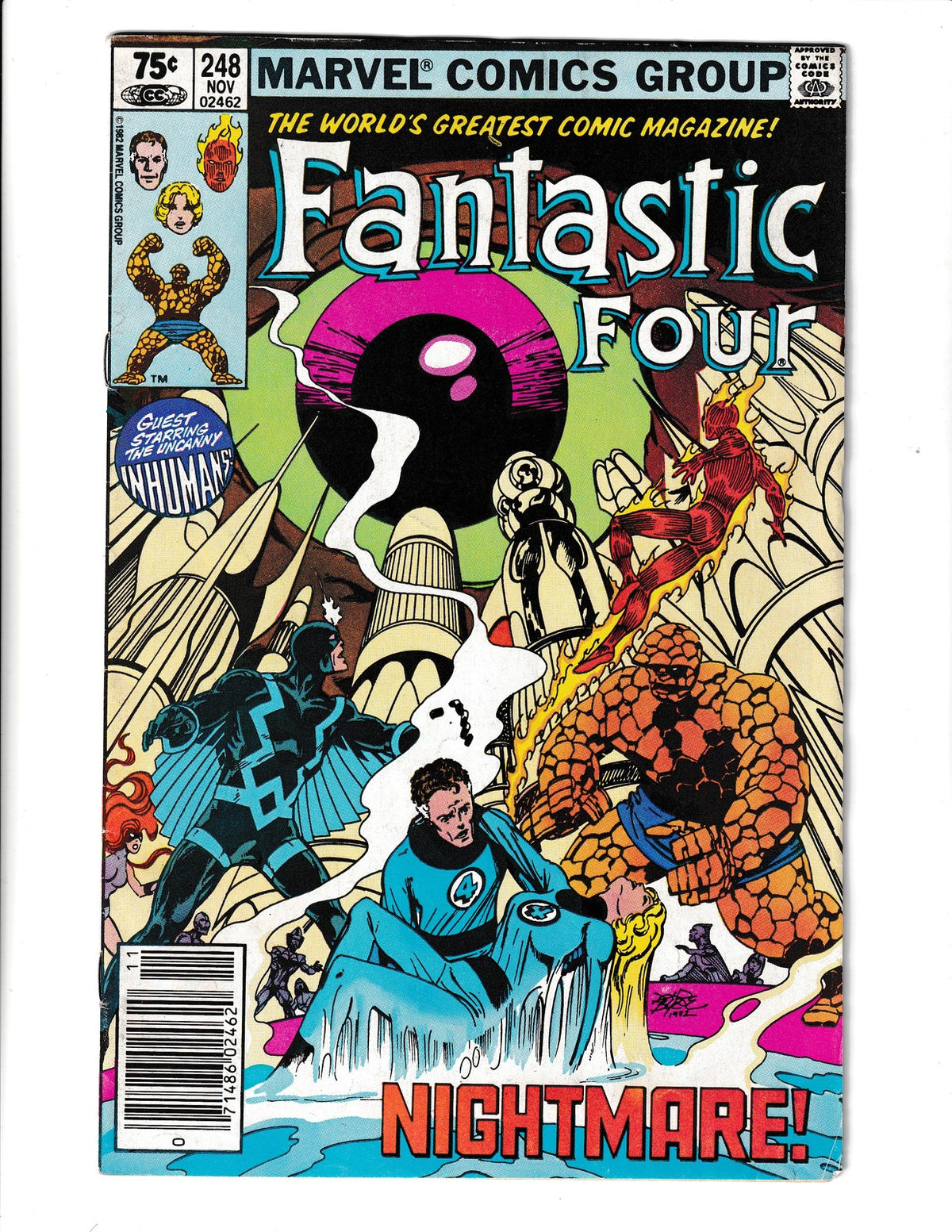 Fantastic Four #248 (1982) Canadian Newsstand Marvel Comics