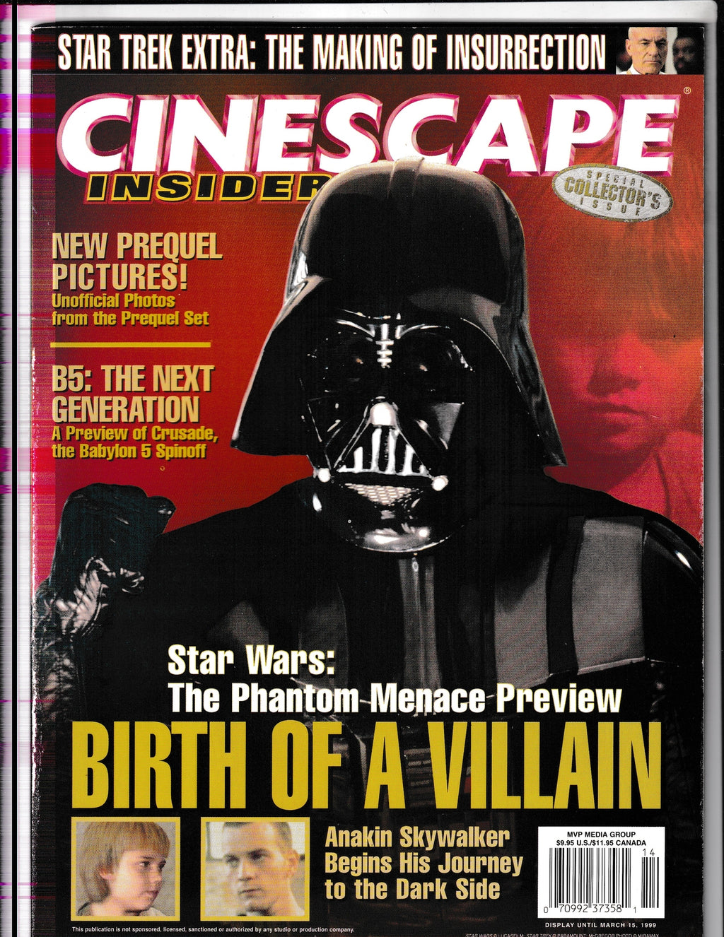 Cinescape #NN (1999) Star Wars - Star Trek MVP Media Comics