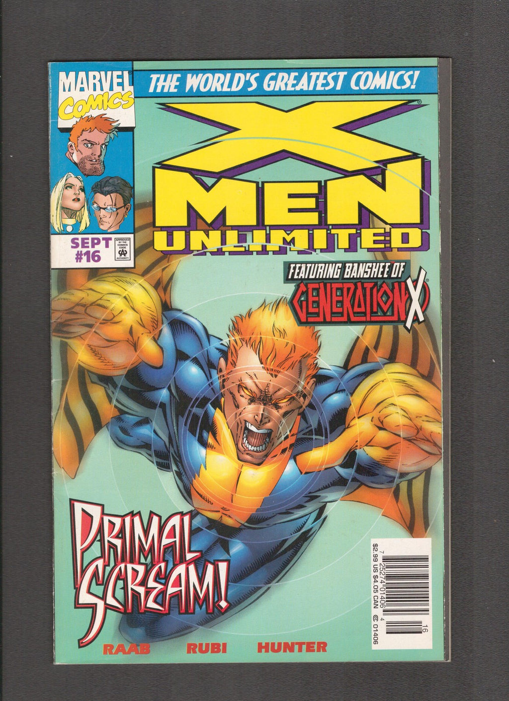 X-Men Unlimited #16 (1997) Mel Rubi Marvel Comics