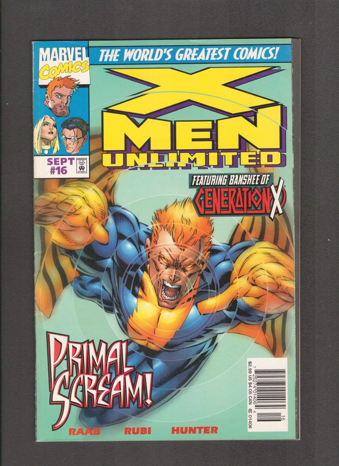 X-Men Unlimited #16 (1997) Mel Rubi Marvel Comics