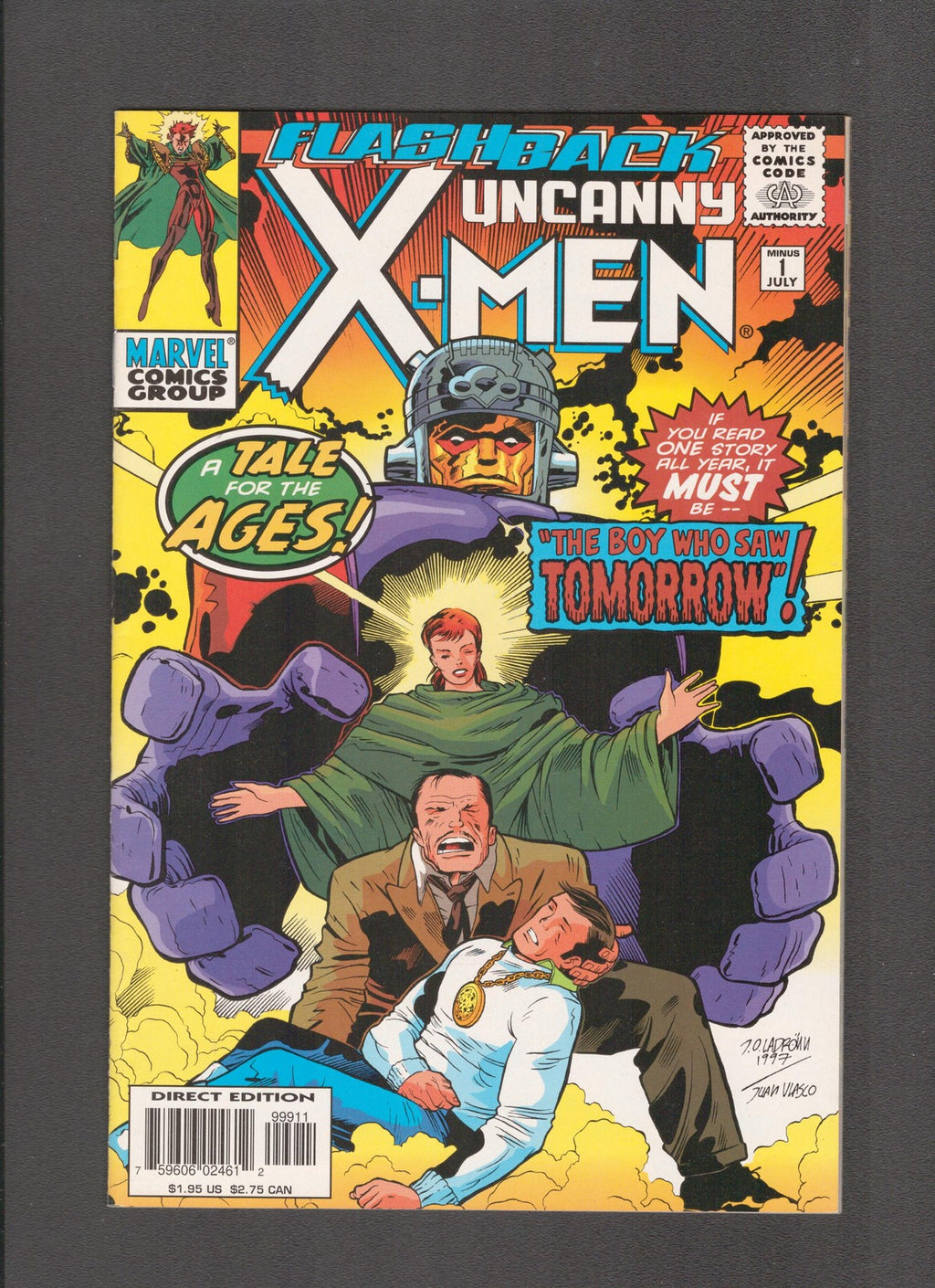 Uncanny X-Men #-1 (1997) Flashback Marvel Comics
