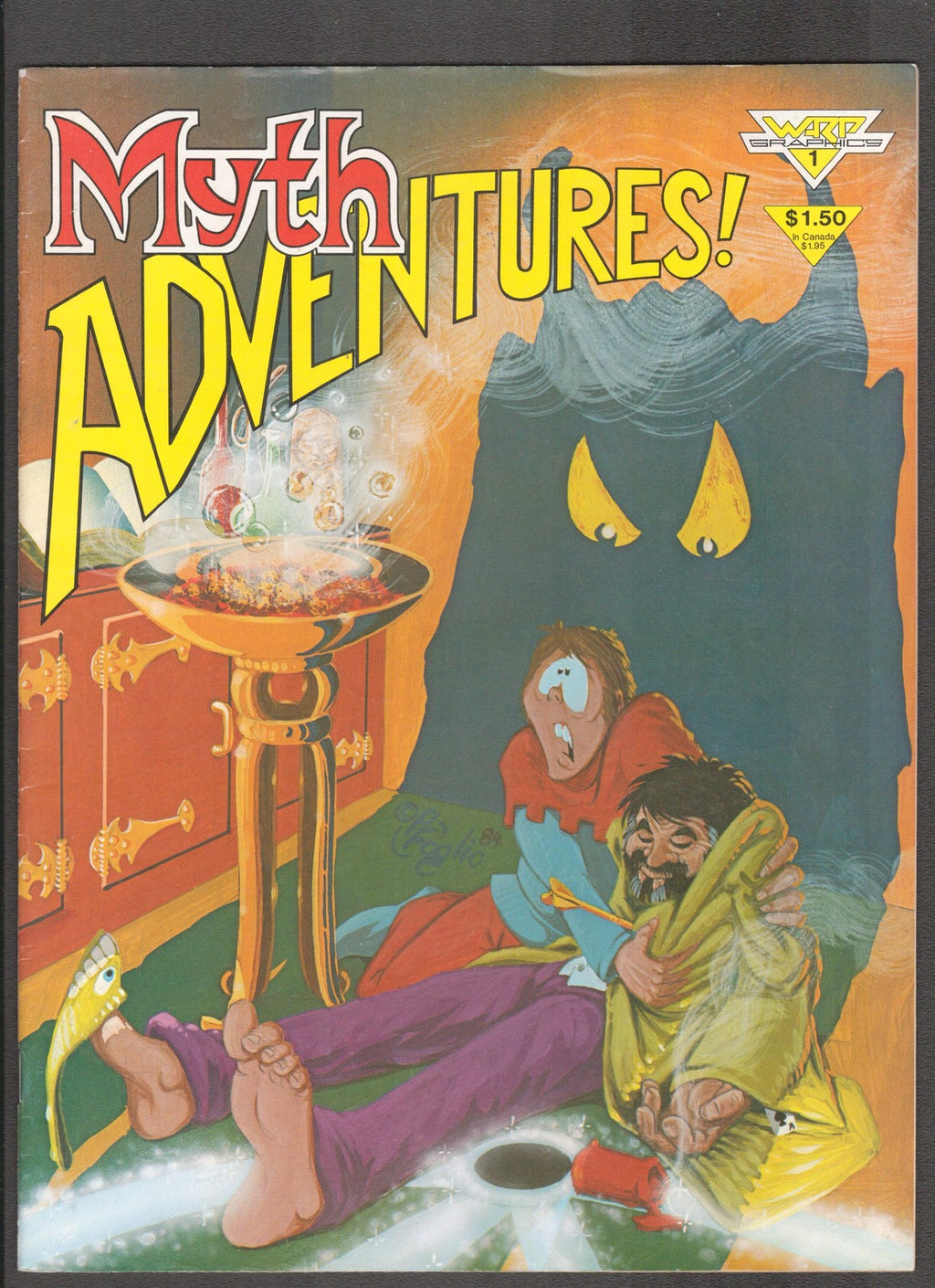Myth Adventures #1 (1984) Tim Sale - Phil Foglio Warp Graphics Comics