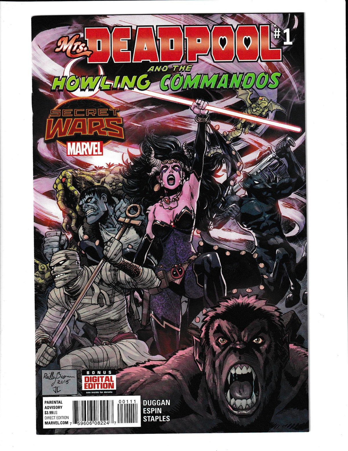 Ms. Deadpool and the Howling Commandos #1 (2015) Marvel Comics