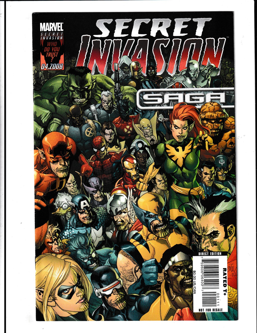 Secret Invasion Saga #1 (2008) Marvel Comics