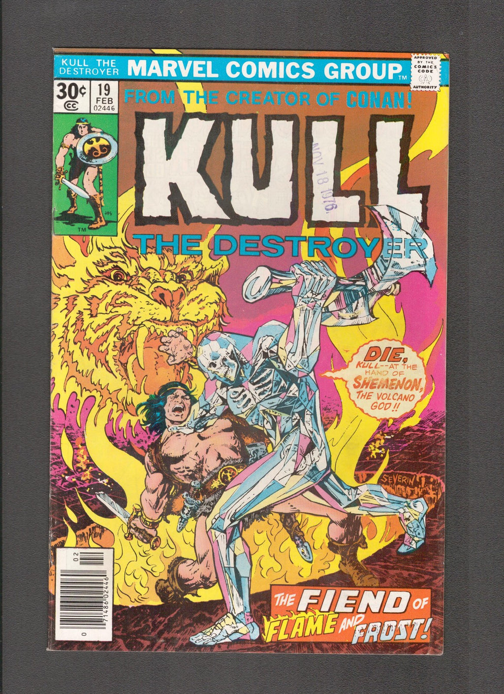 Kull the Destroyer #19 (1977) Mike Severin Roy Thomas Doug Moench Marvel Comics