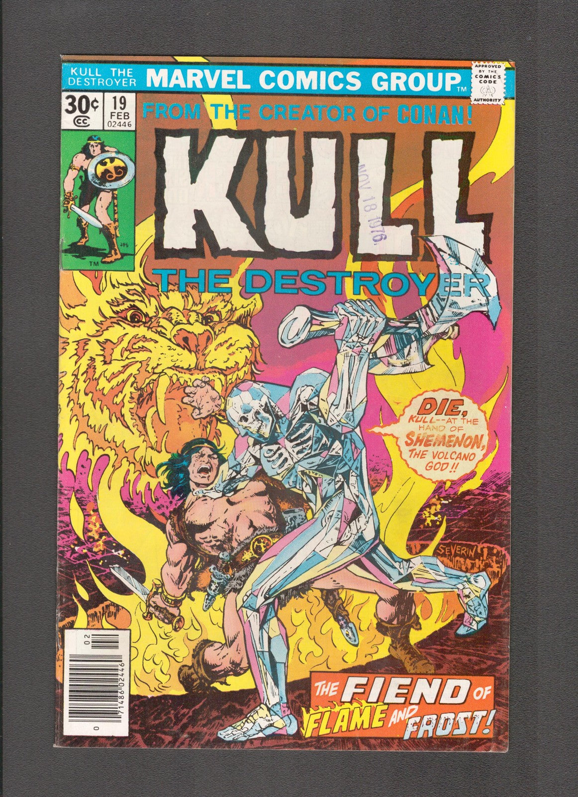 Kull the Destroyer #19 (1977) Mike Severin Roy Thomas Doug Moench Marvel Comics