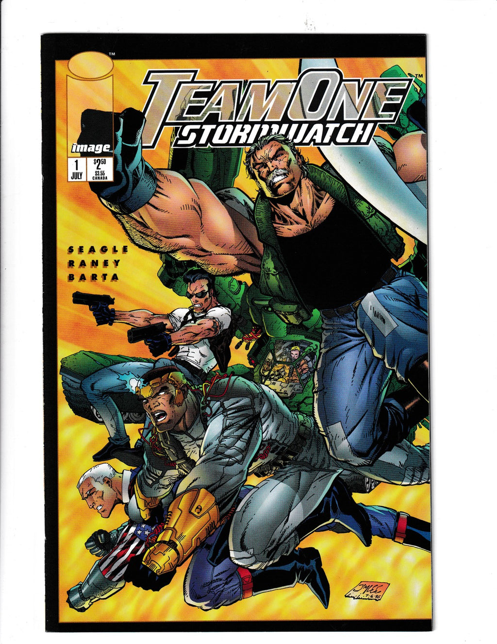 Team One: Stormwatch #1 (1995) Image Comics