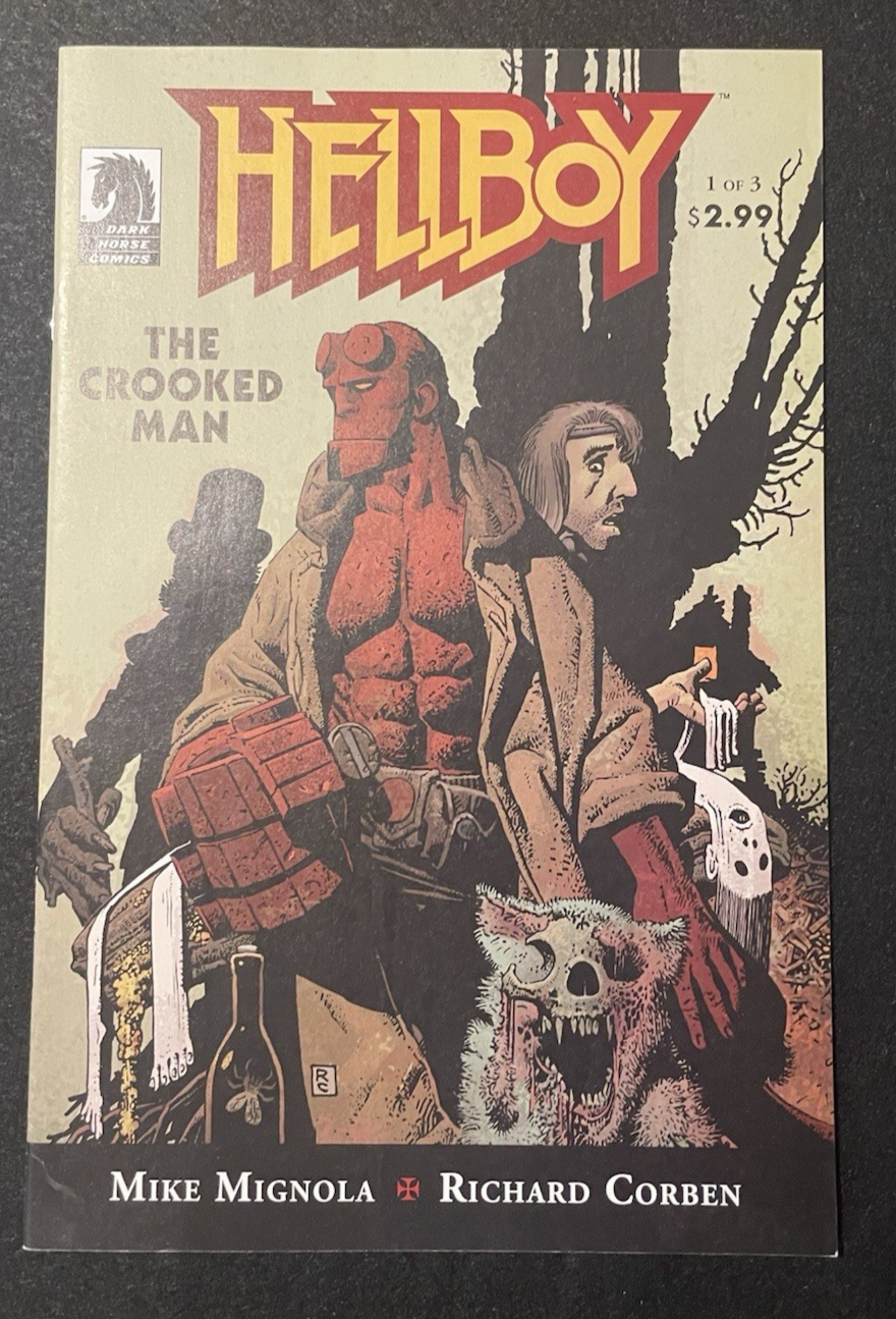 Hellboy: The Crooked Man #1-3 (2008) Mike Mignola Complete SET Dark Horse Comics