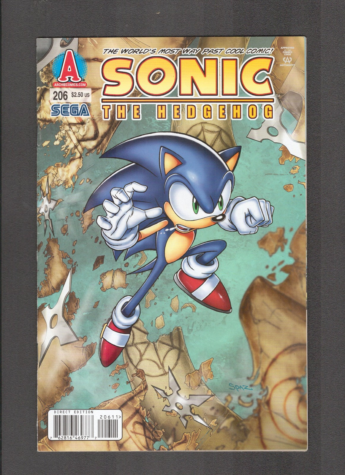 Sonic the Hedgehog #206 (2010) Patrick Spaziante Archie Comics