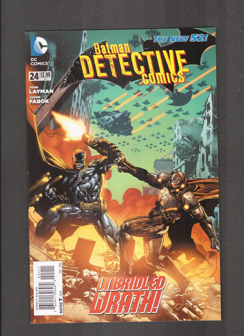 Detective Comics #24 (2013) Jason Fabok Cover DC Comics