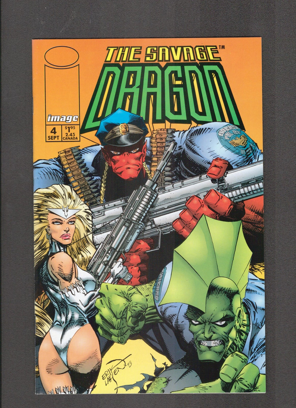 Savage Dragon #4 (1993) Erik Larsen - Higher Grade Image Comics