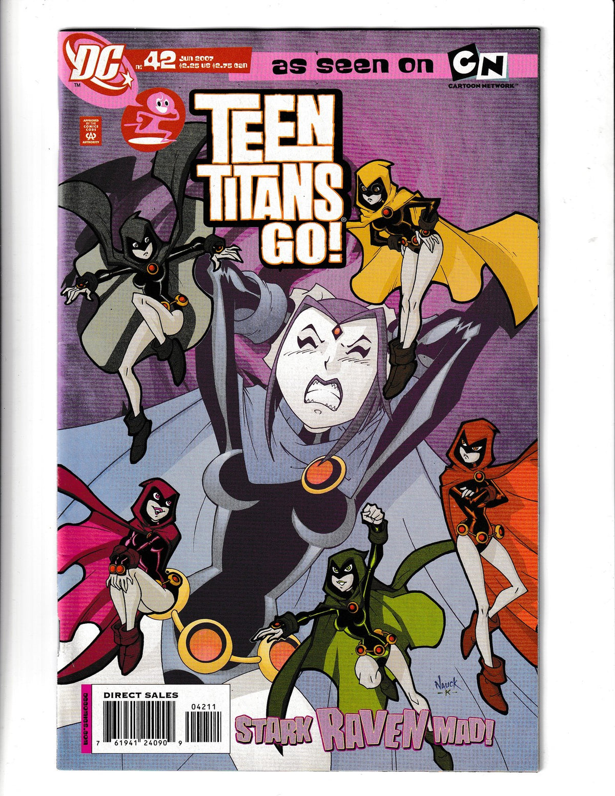 Teen Titans GO! #42 (2007) 1st Emoticlones DC Comics