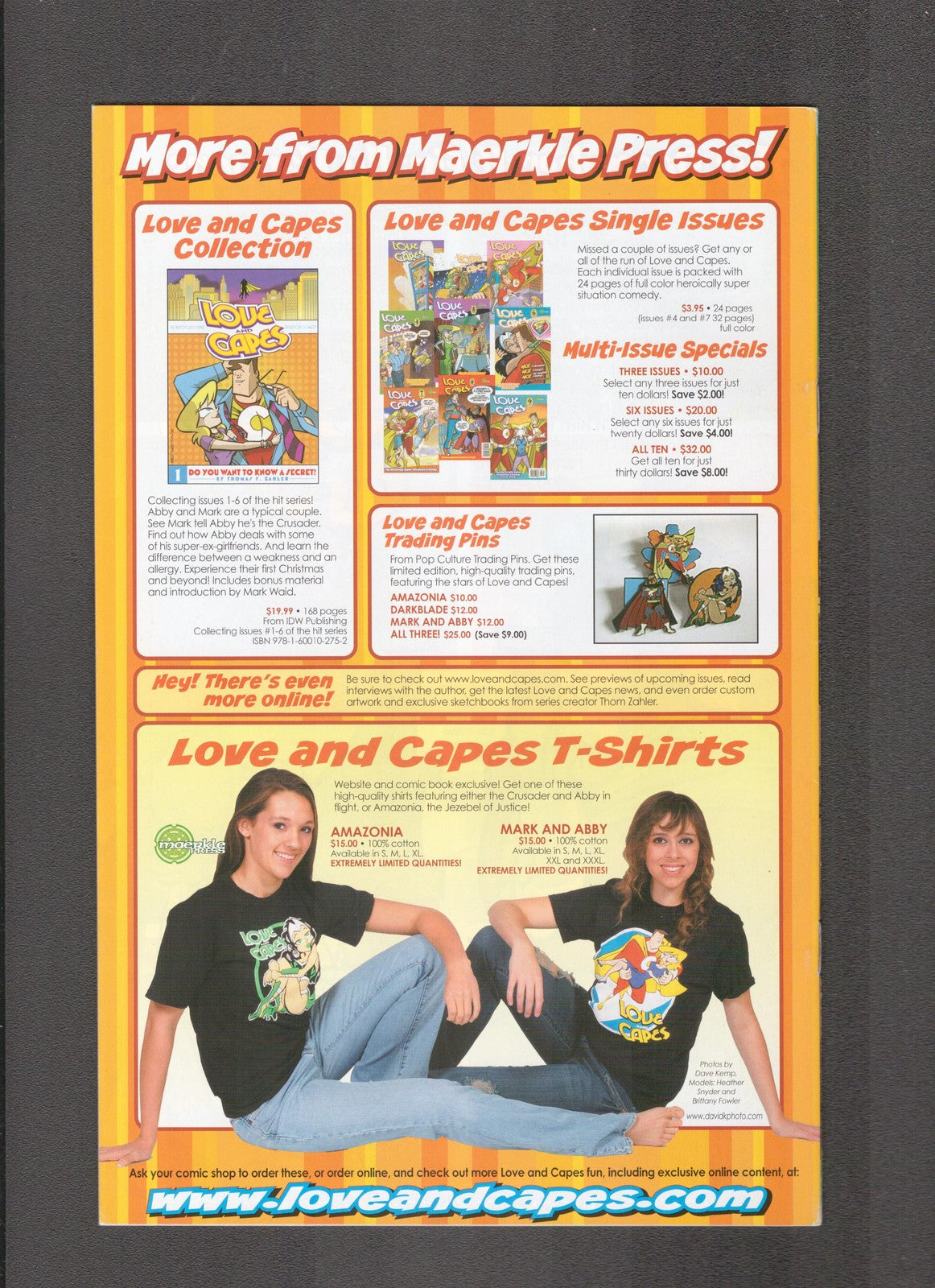Love and Capes #11 (2009) Thom Zahler Maerkle Press Comics