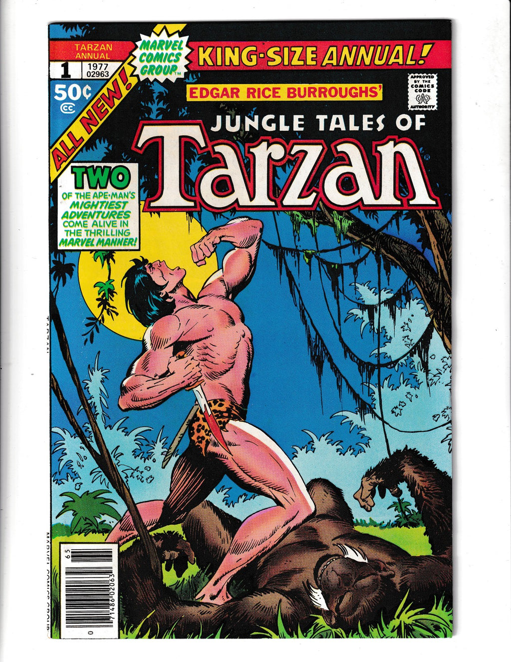 Tarzan Annual #1 (1977) Marvel Comics SKU:2988