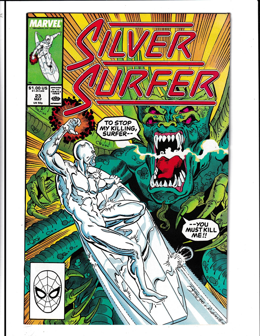 Silver Surfer #23 (1989) Marvel Comics SKU:613