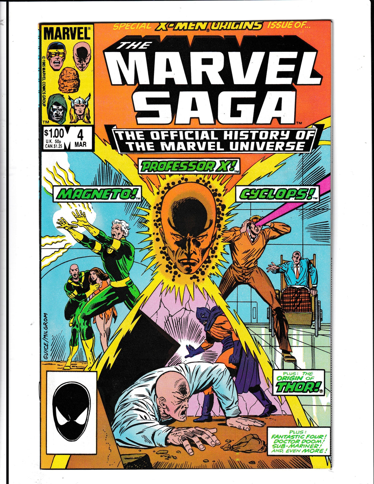 Marvel Saga #4 (1986) Marvel Comics