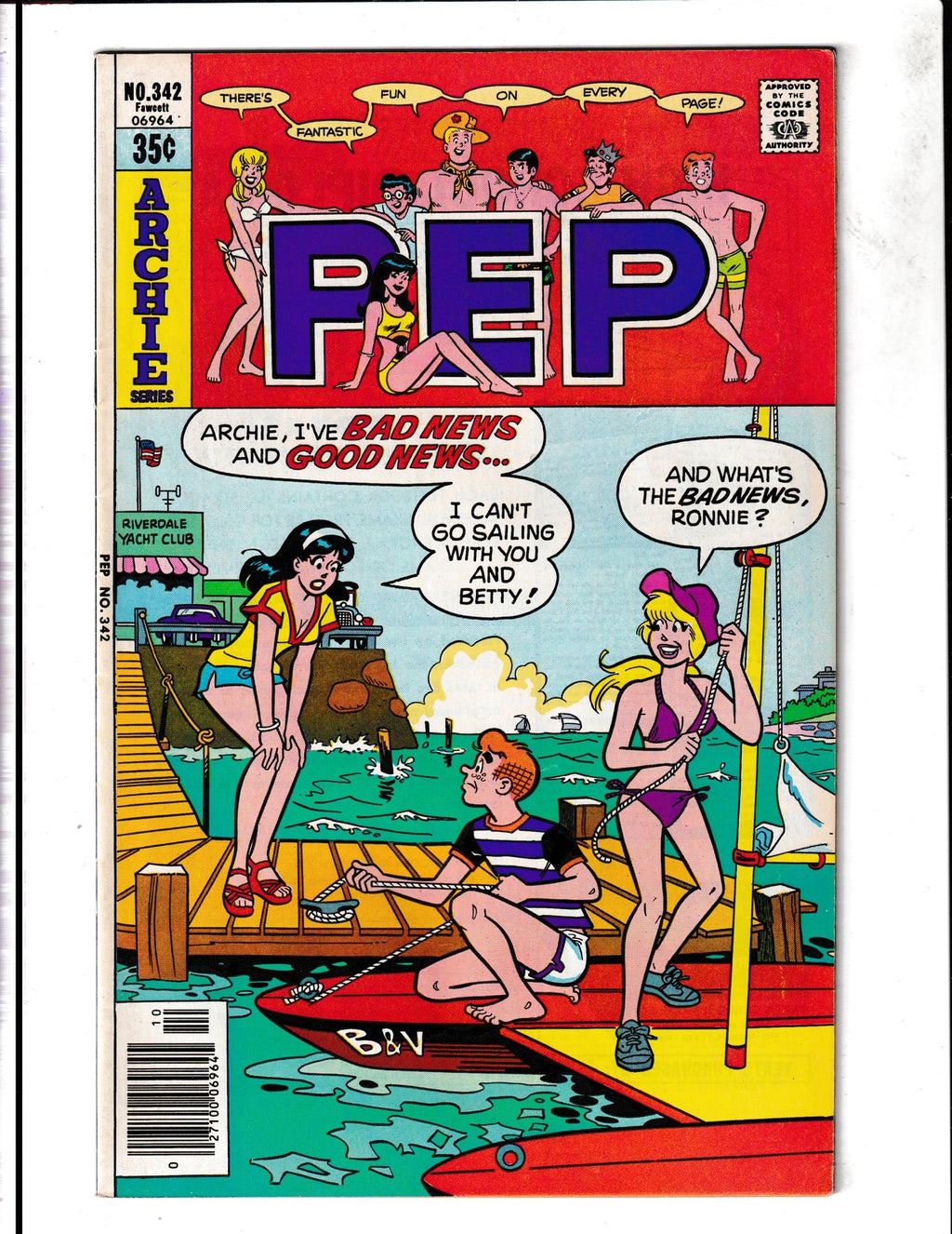 PEP Comics #342 (1978) . Archie Comics