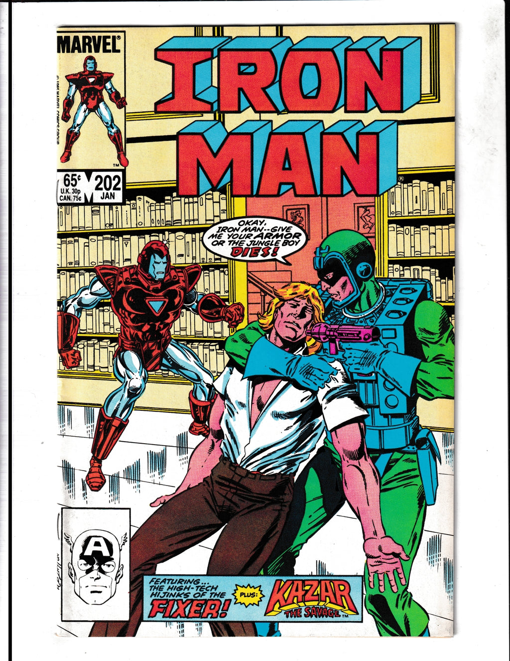 Iron Man #202 (1985) Marvel Comics SKU:1449