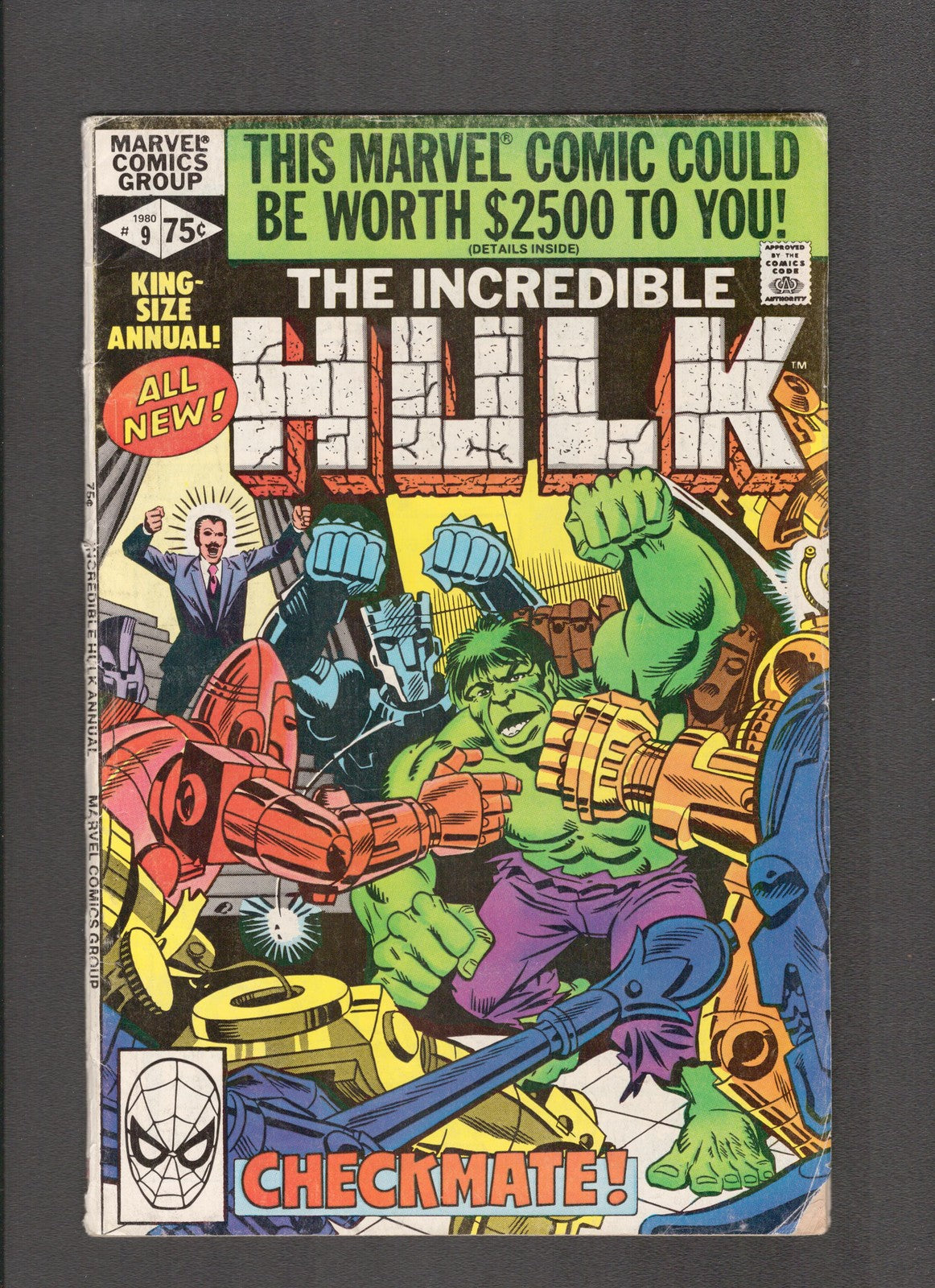 Incredible Hulk Annual #9 (1980) Milgrom, Moench, Ditko Marvel Comics