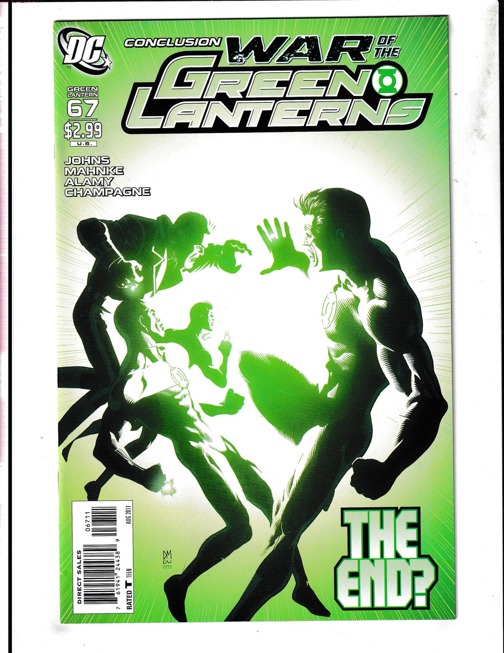 Green Lantern #67 (2011) DC Comics