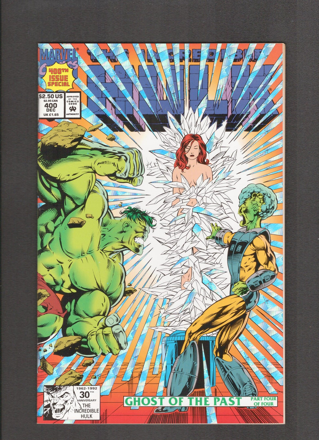 Incredible Hulk #400 (1992) Gary Frank Holo-Foil Marvel Comics