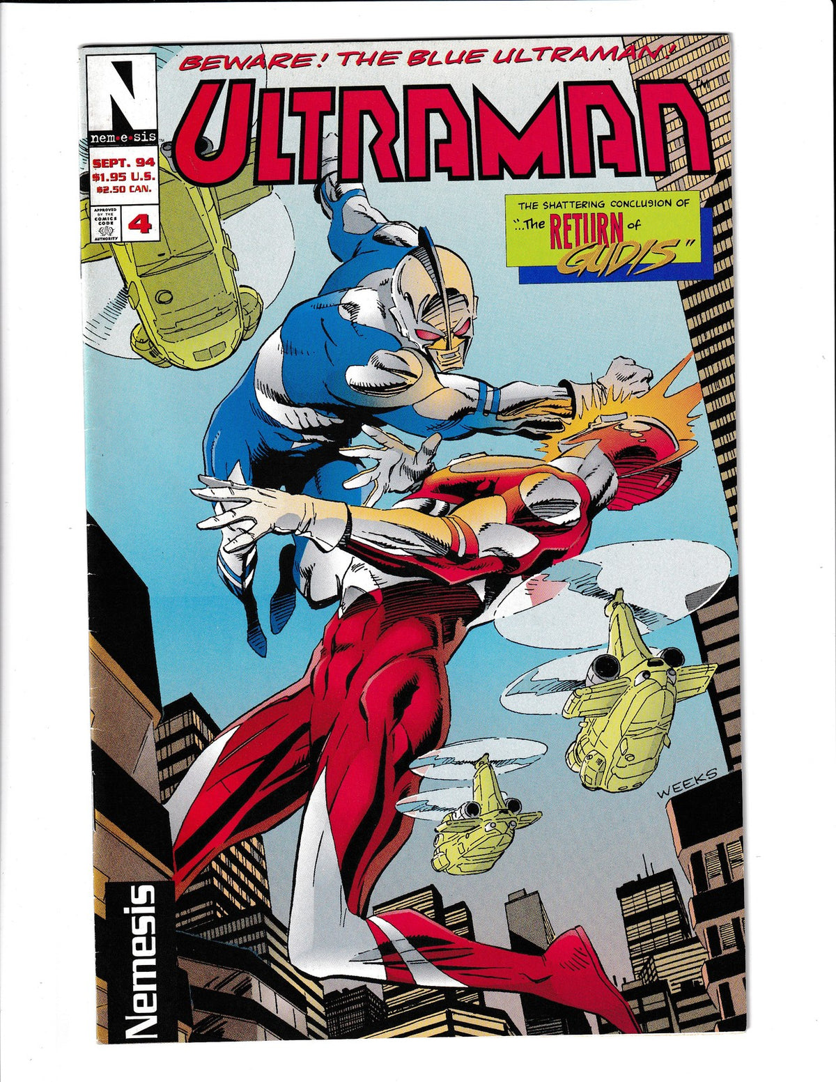 Ultraman #4 (1994) Nemesis Comics