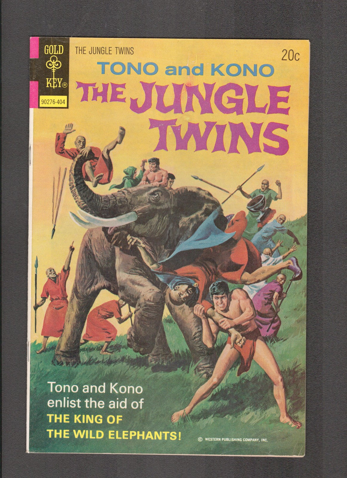 Jungle Twins #9 (1974) Tono and Kono Gold Key Comics