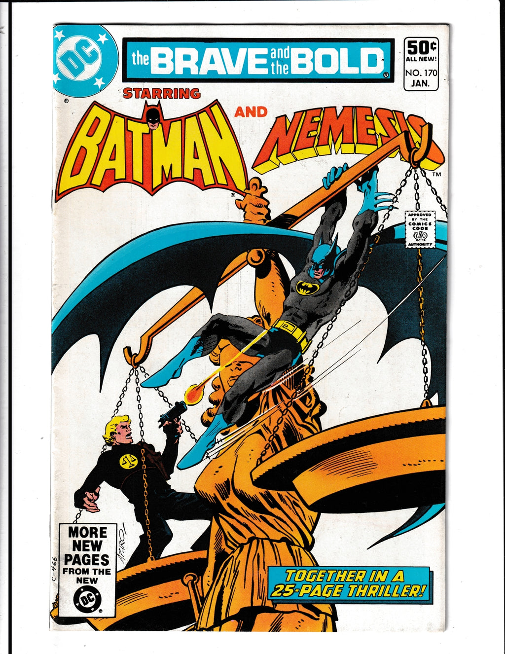 Brave and the Bold #170 (1981) Batman & Nemesis DC Comics